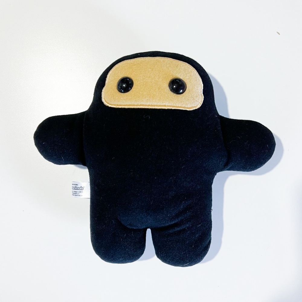 Black Ninja Plush Toy